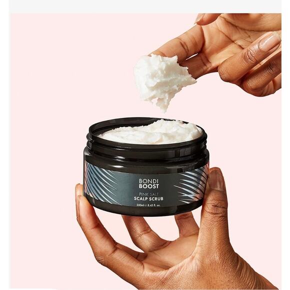 Pink Himalayan Sea Salt Scalp Scrub - Bondi Boost - NWOT - Deep Cleanse - Picture 2 of 6